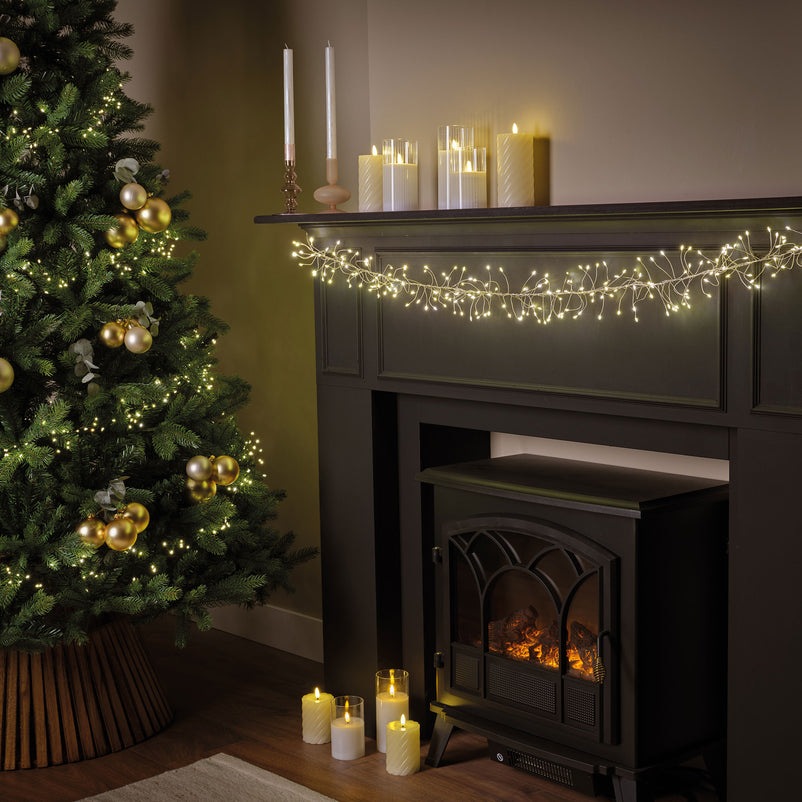 CLUSTER Instalație luminoasă, 1440 LED-uri