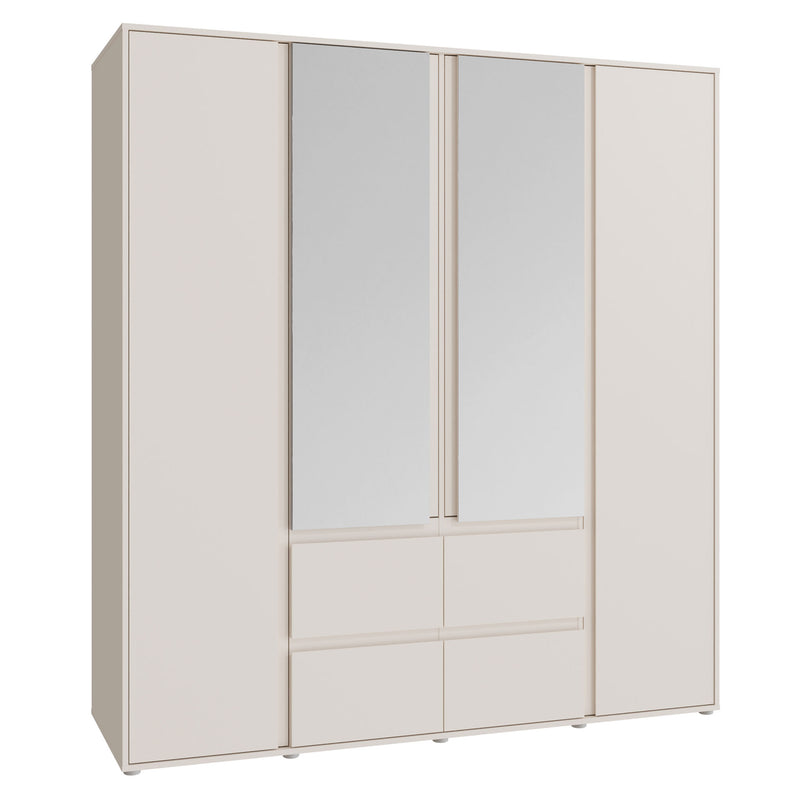 KASPAR Dulap 4 uși, 4 sertare