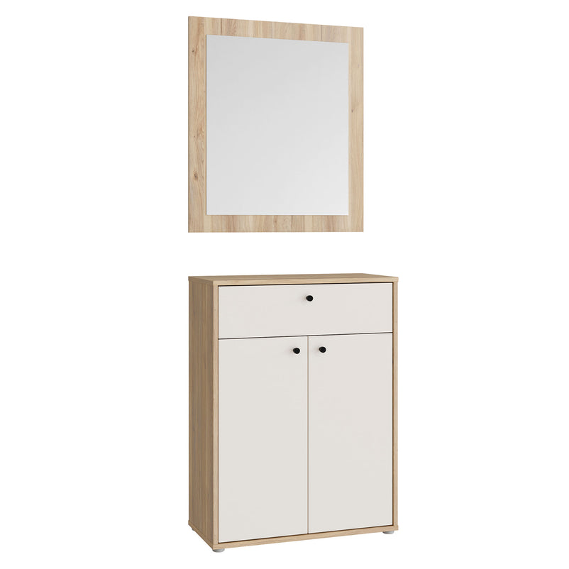 KIAAN Comodă hol cu oglindă