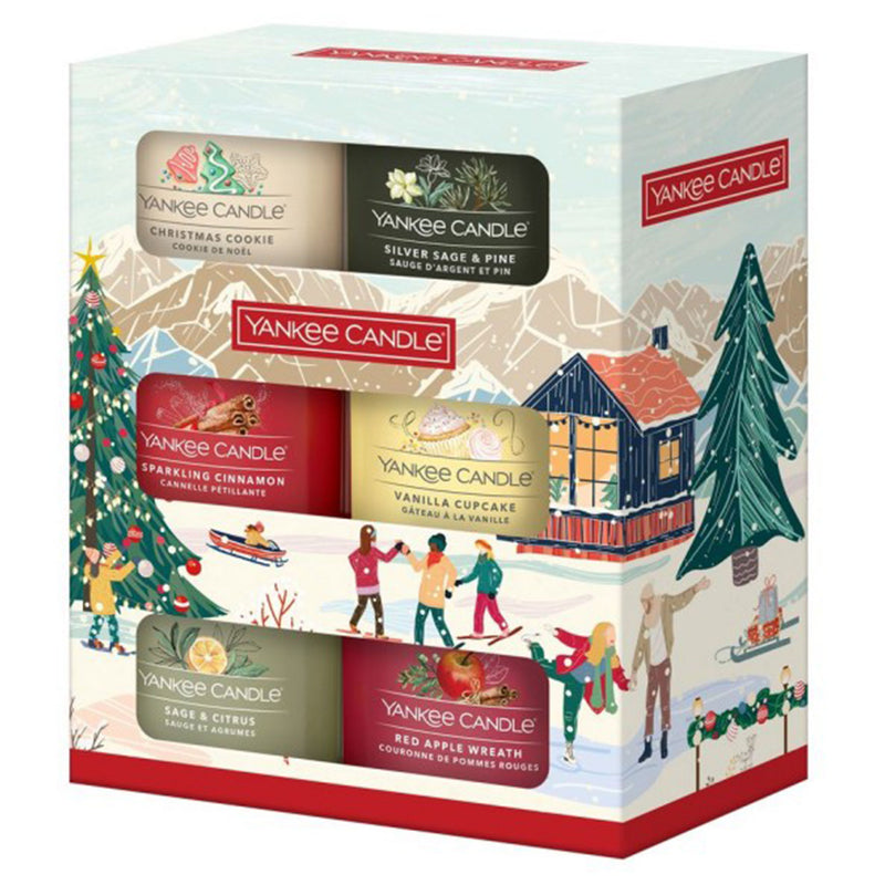 APRES SKI Set 6 lumânări parfumate