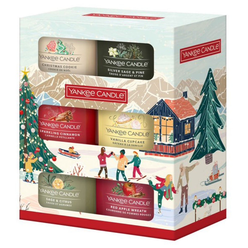 APRES SKI Set 6 lumânări parfumate