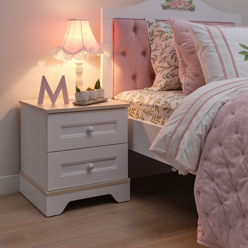 JASMINE Noptieră copii, 2 sertare