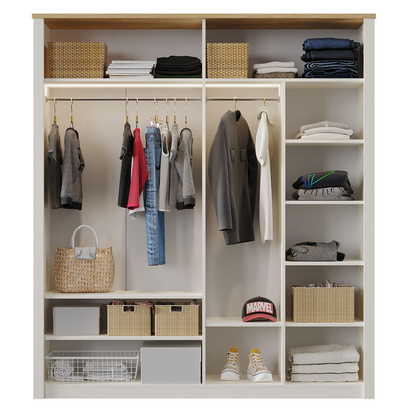 CORVEN Dulap copii, 4 uși