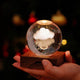 AMBER CRYSTAL RAIN CLOUD Lampă decorativă 2W LED
