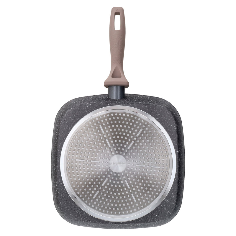 CLASS STONE Tigaie grill, aluminiu, L.28cm