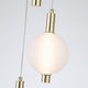 LUMINIQUE Lustră 5x23W LED