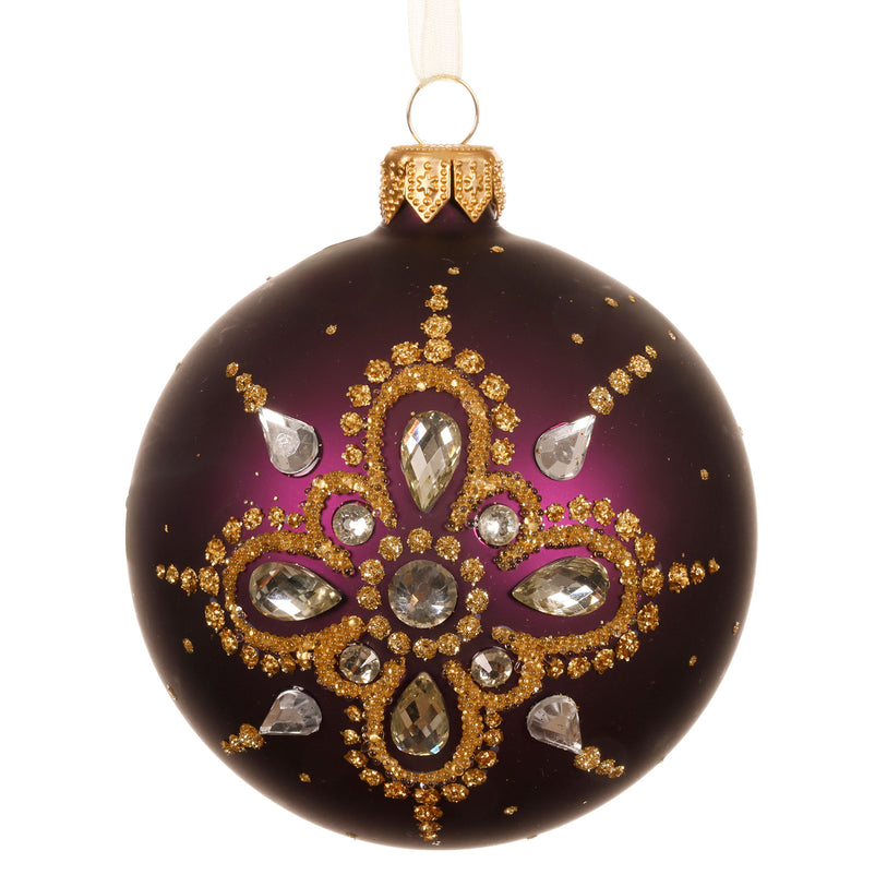 DIAMONDS Set 2 globuri, sticlă