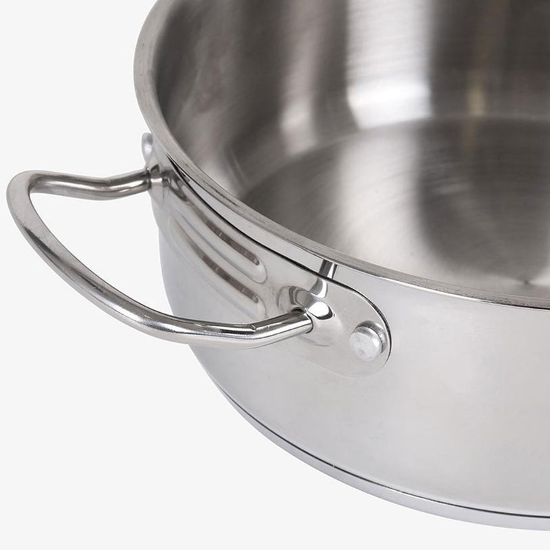 QUTTIN Oală cu mânere și capac, inox