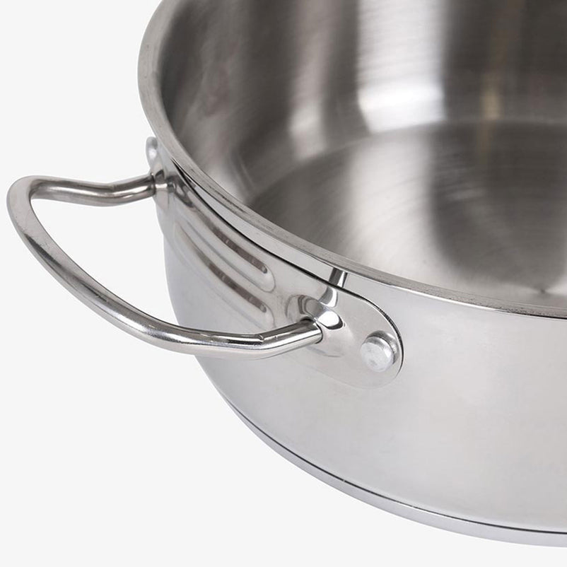 QUTTIN Oală cu mânere și capac, inox