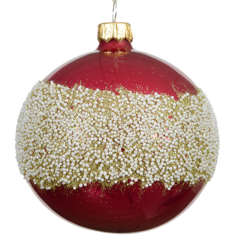 IRIS Set 2 globuri, sticlă, D.8cm