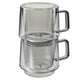 CALORA Set 2 căni, sticlă, 200ml