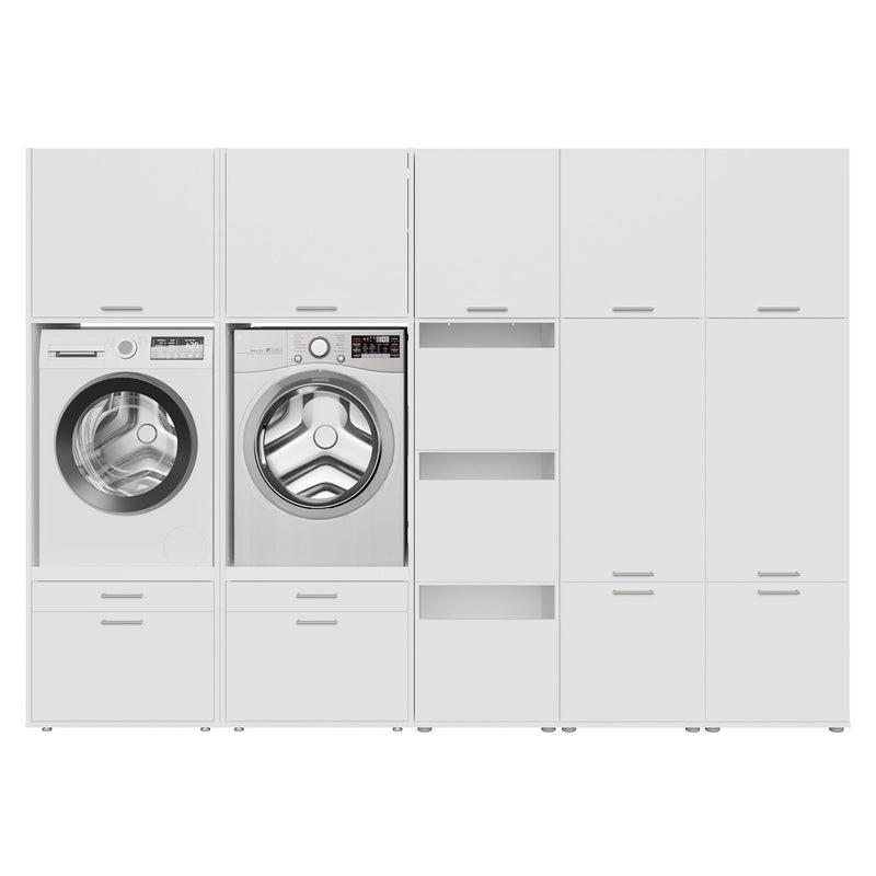 LAUNDRY ROOM Set mobilier spălătorie, 10 corpuri