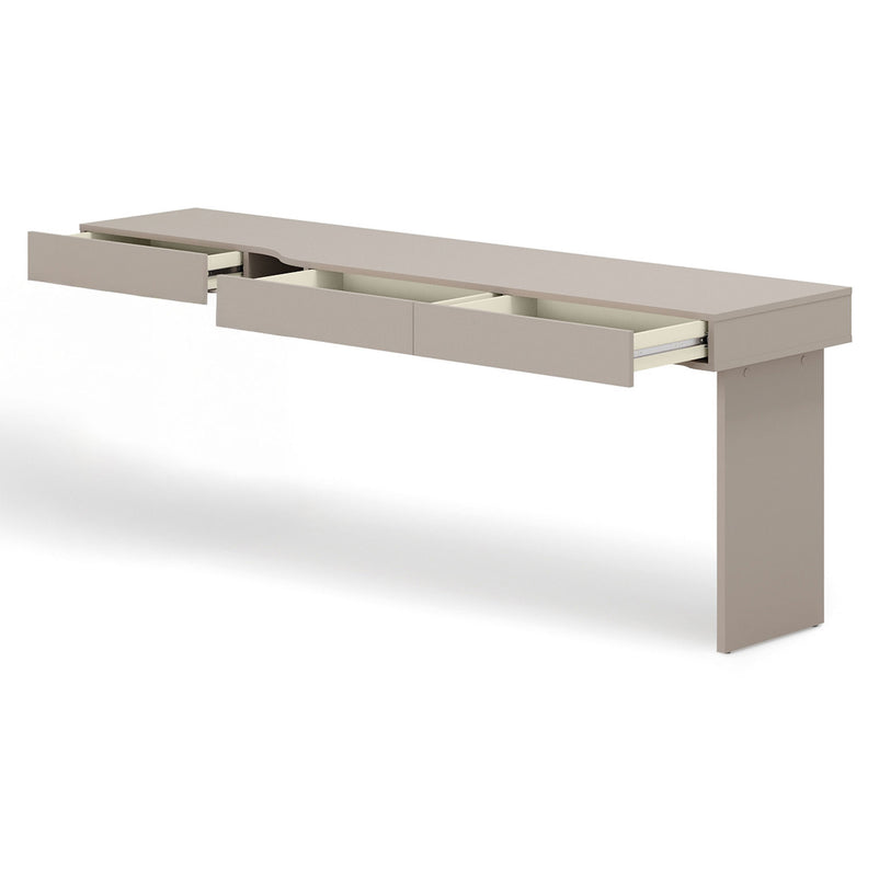 RONNIE Blat birou copii, 3 sertare, 1 laterală stânga/dreapta