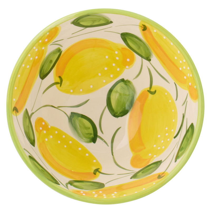 LEMON Bol, faianță, D.22cm