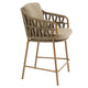 BIARRITZ Set mobilier terasă/grădină, 2 scaune bar