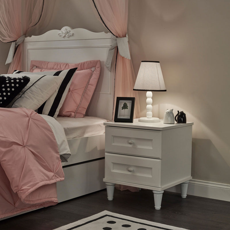 COLETTE Noptieră copii, 2 sertare