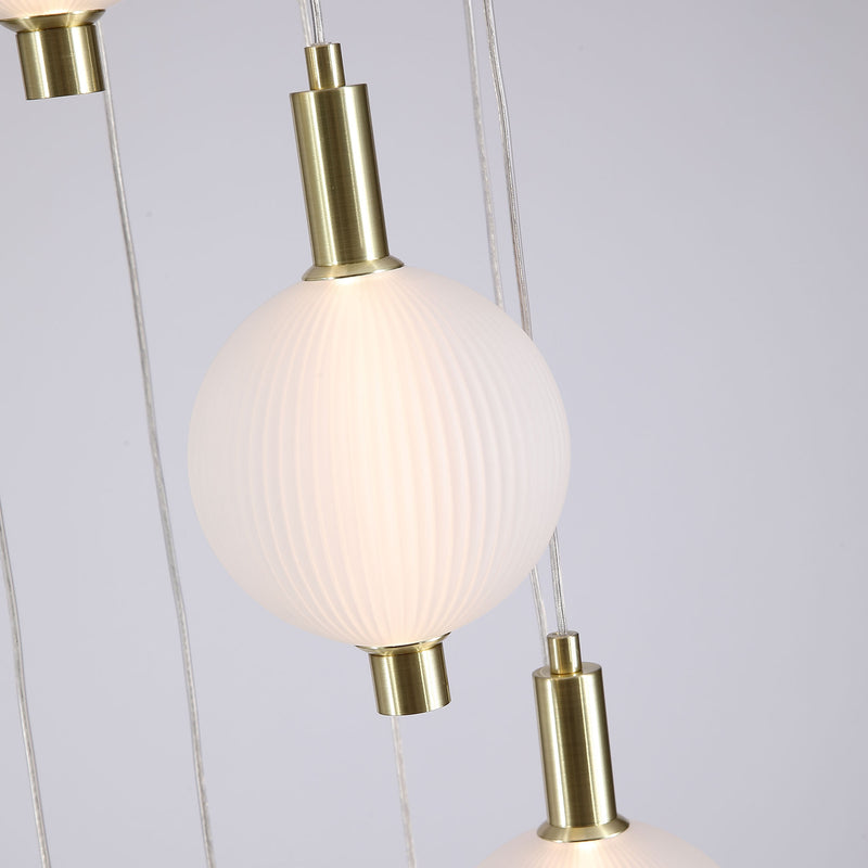 LUMINIQUE Lustră 8x34W LED