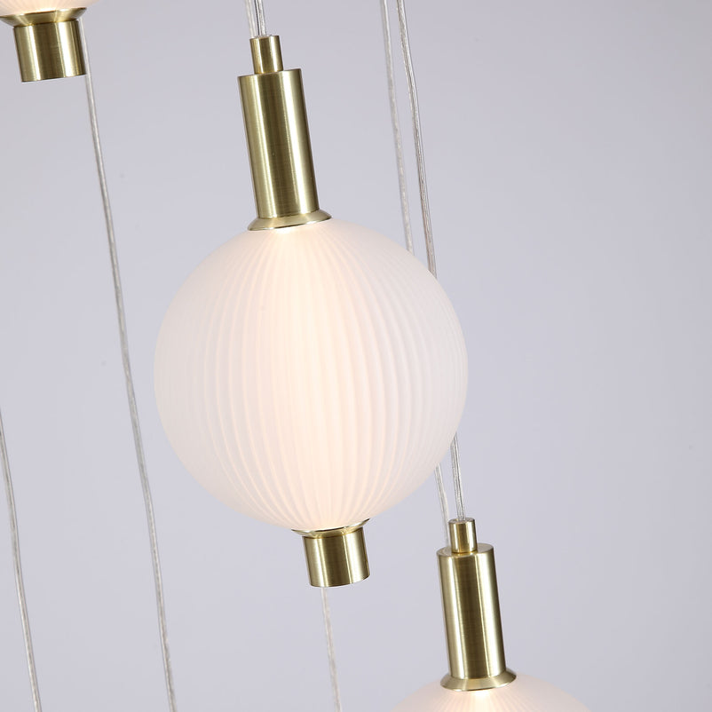 LUMINIQUE Lustră 8x34W LED