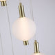 LUMINIQUE Lustră 8x34W LED
