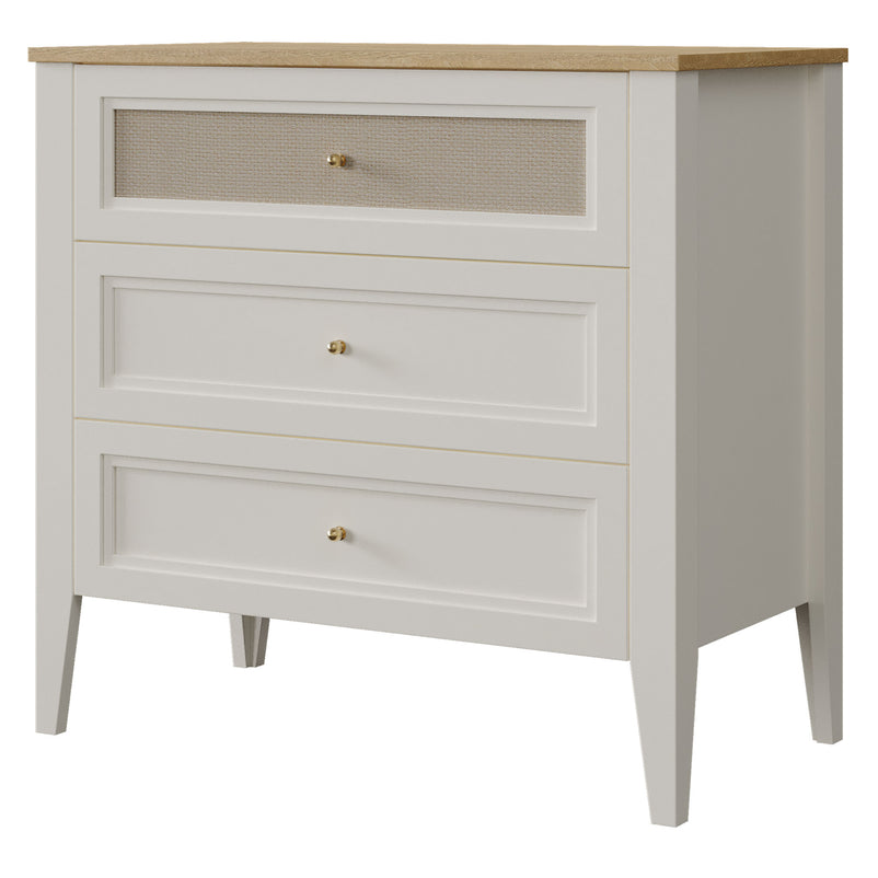 CORVEN Comodă copii, 3 sertare