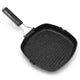QUTTIN Tigaie grill, aluminiu, L.28cm