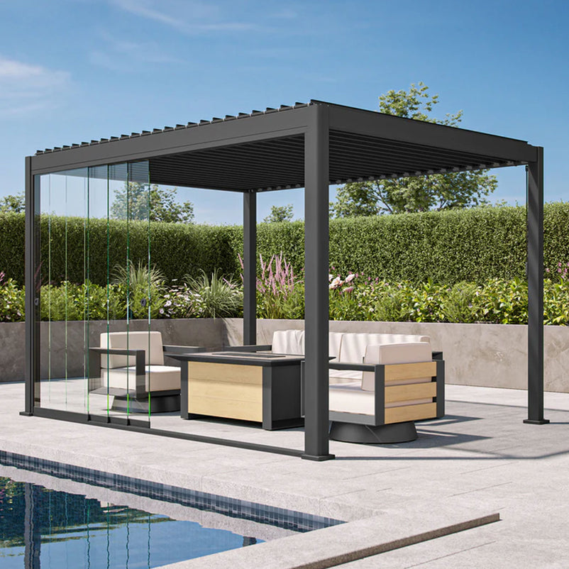 MIRADOR GOLD/PREMIUM Uși glisante sticlă pergolă