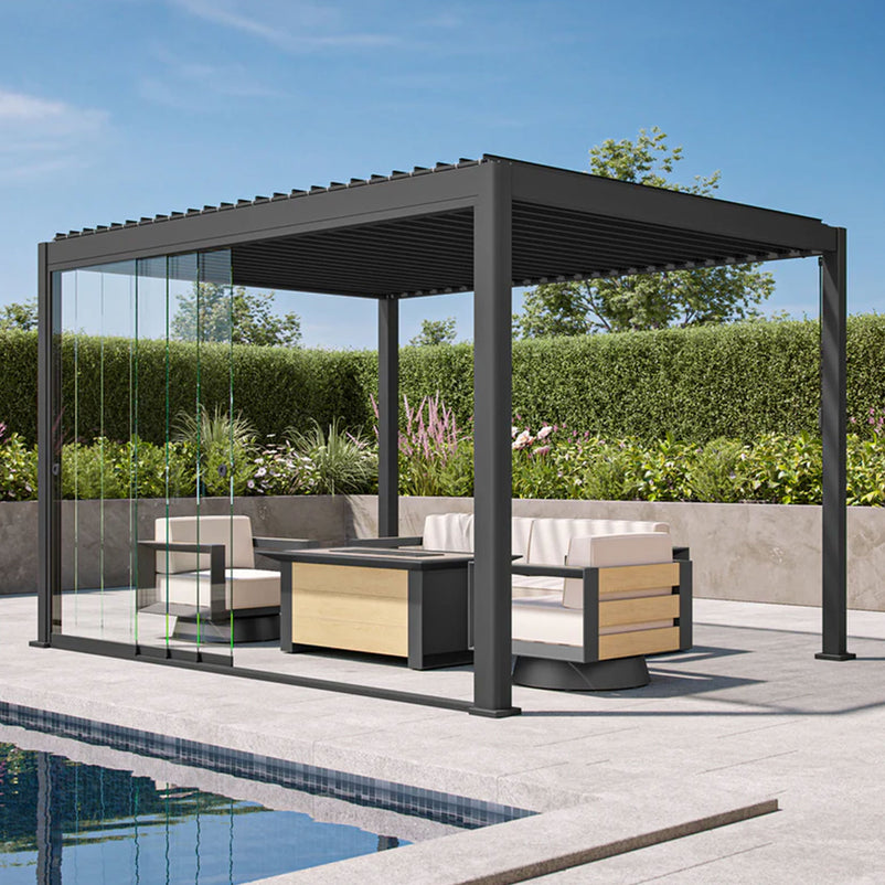 MIRADOR GOLD/PREMIUM Uși glisante sticlă pergolă