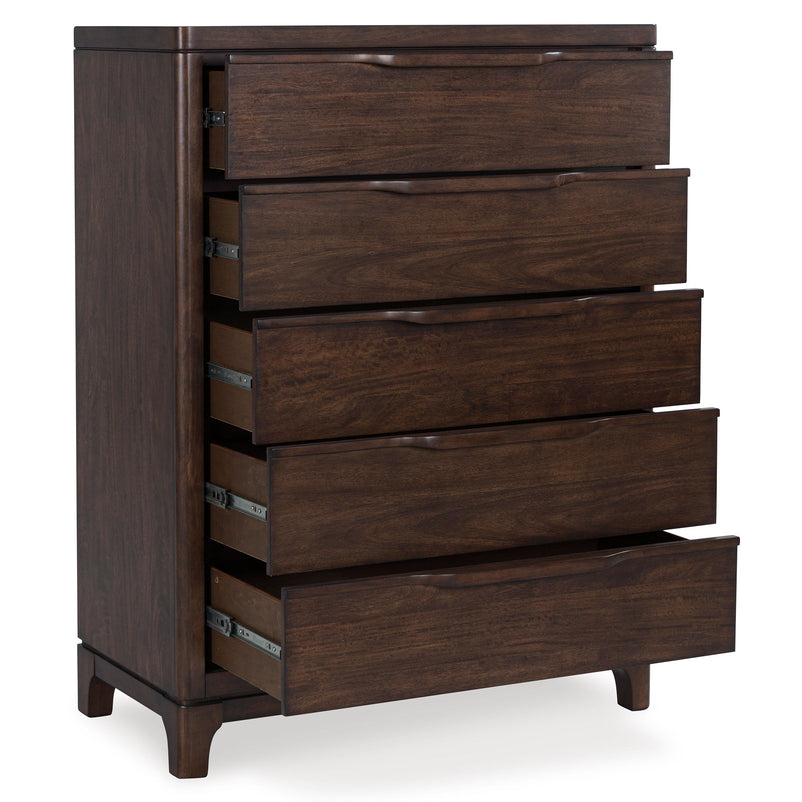 GHENT Comodă 5 sertare