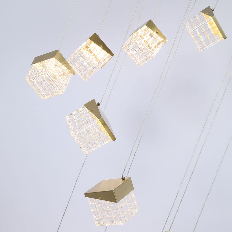 CUBOID Lustră 20x10W LED