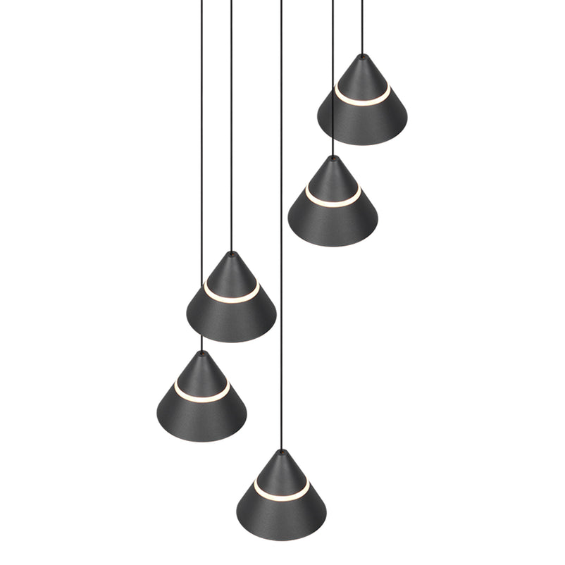ROMEO Lustră 5x7W LED