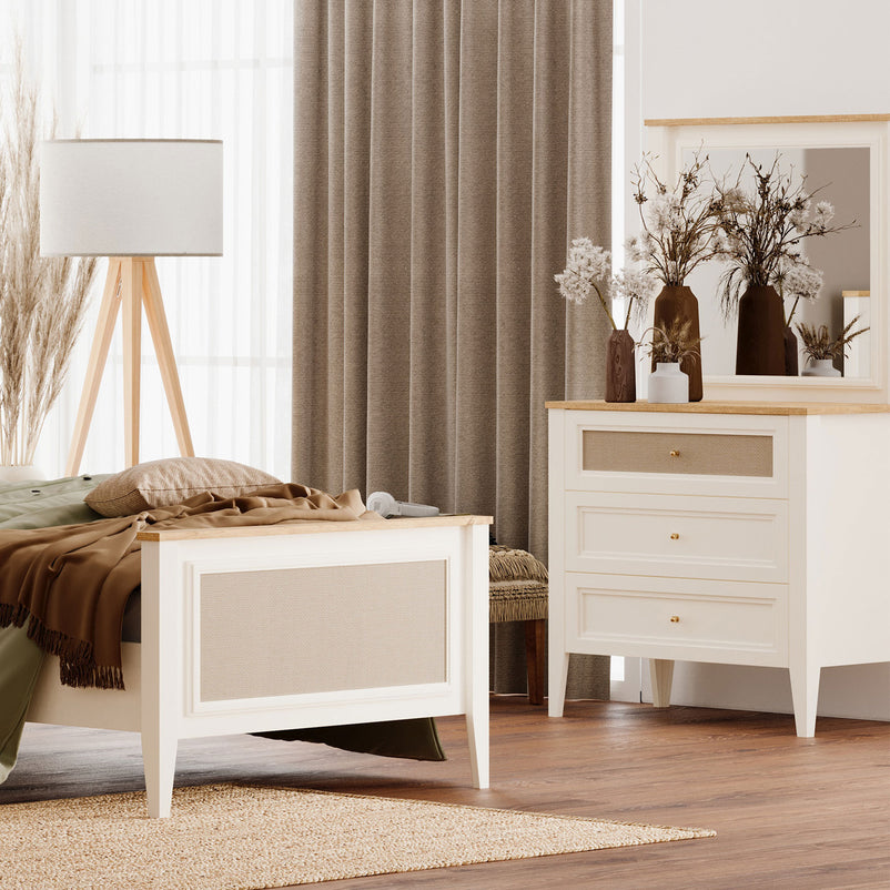 CORVEN Comodă copii, 3 sertare