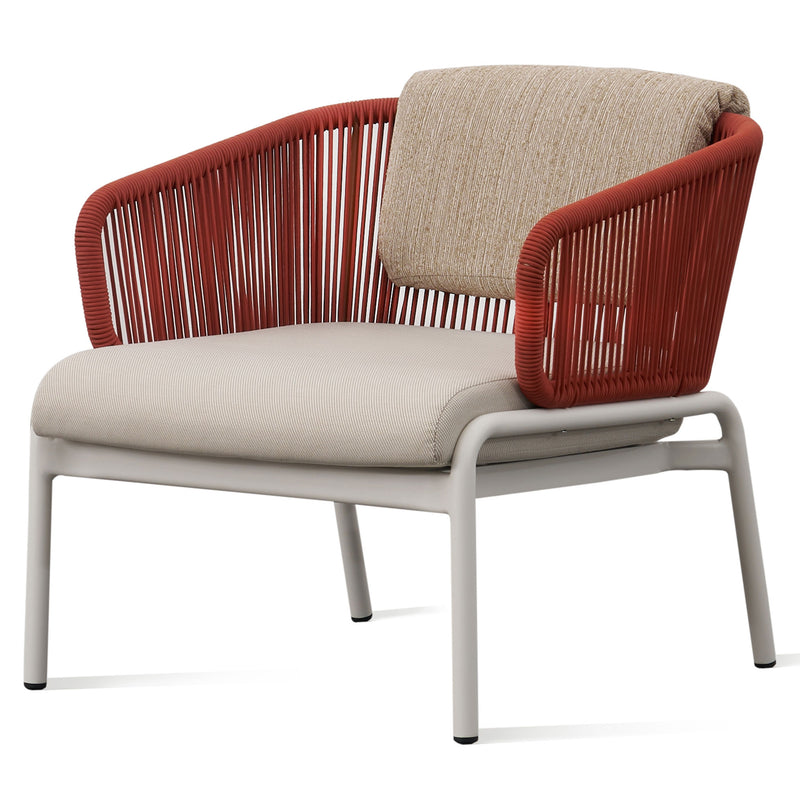 SLEEK Set mobilier terasă/grădină, 2 fotolii, canapea și măsuță