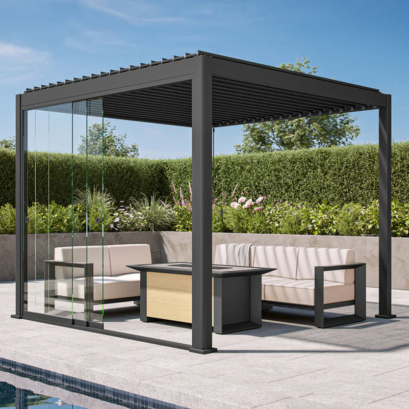 MIRADOR GOLD/PREMIUM Uși glisante sticlă pergolă