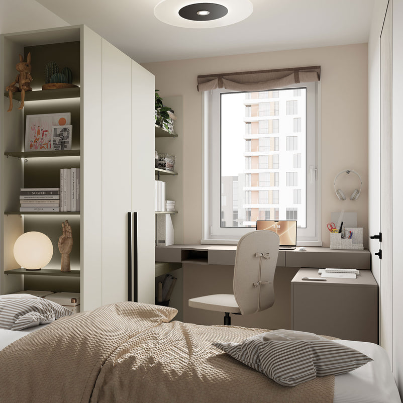 RONNIE Comodă copii, 3 uși