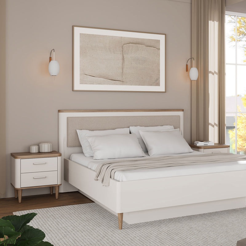 PRISCILLA Noptieră 2 sertare