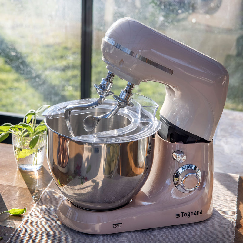 IRIDEA Mixer electric cu bol, 5.3L, 1400W