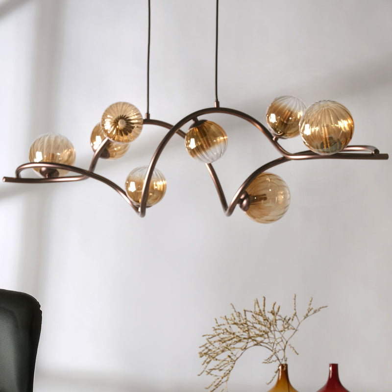 FRIDA Lustră 8x3W G9