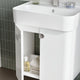 ORBIT Set mobilier baie, mască lavoar, dulap suspendat cu oglindă și lavoar