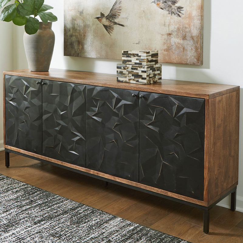DORANNBY Comodă 4 uși