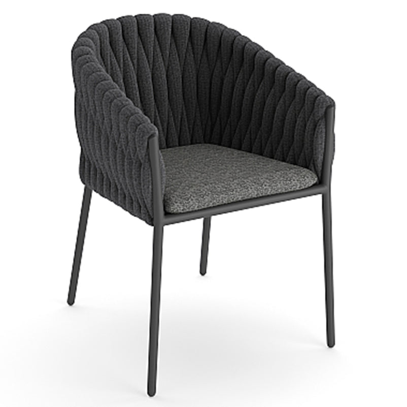 FORTUNA Set mobilier terasă/grădină, 6 scaune și masă