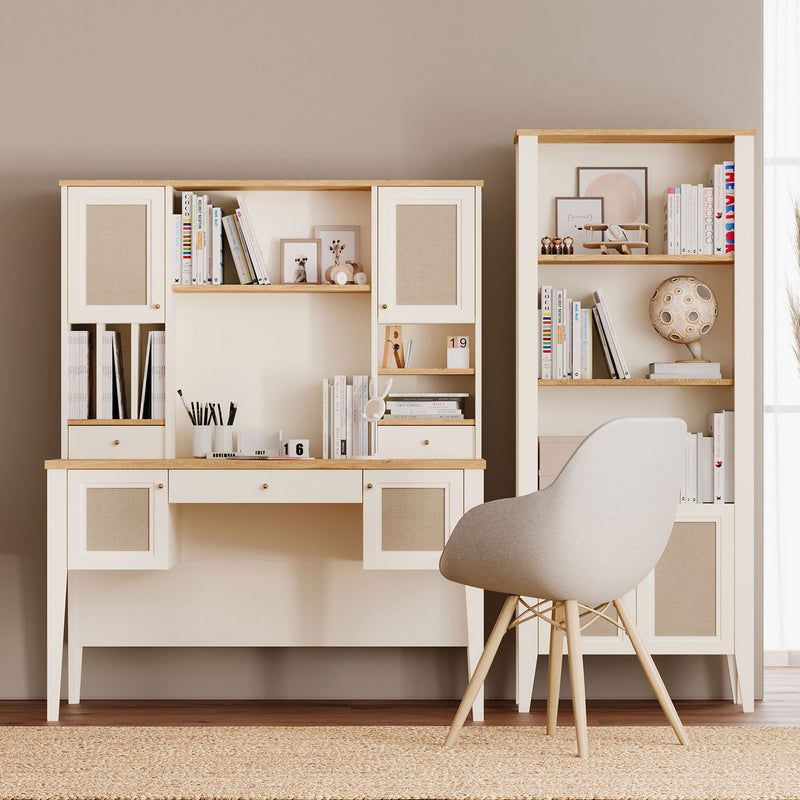 CORVEN Birou copii, 2 uși și suprapozabil 2 sertare