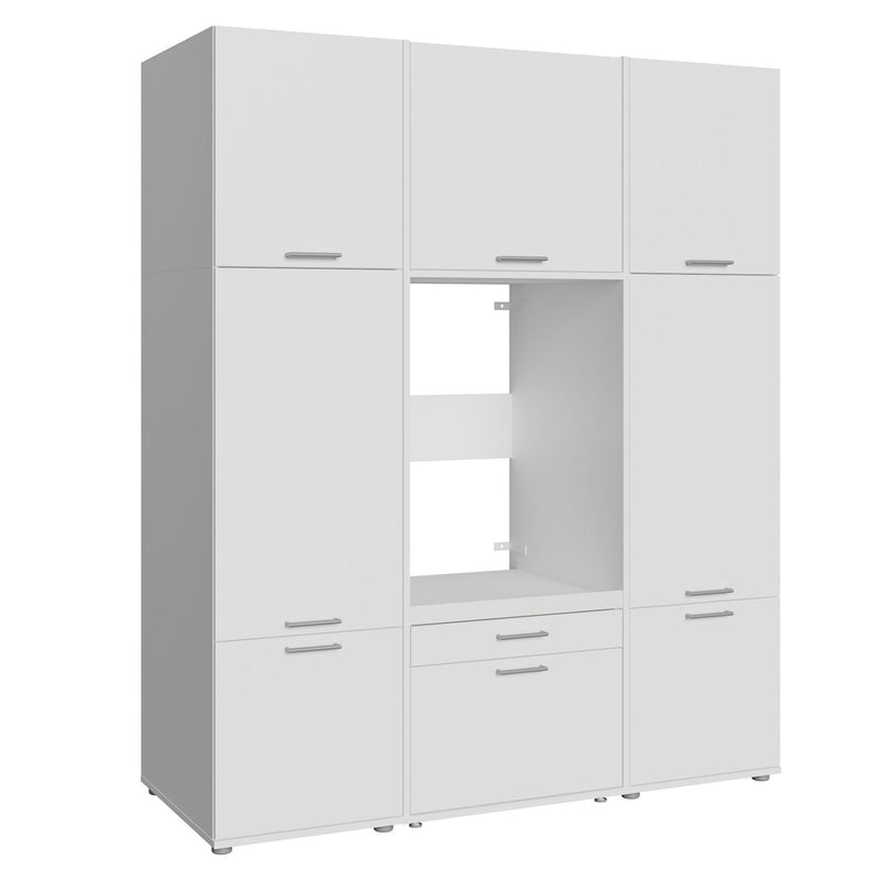 LAUNDRY ROOM Set mobilier spălătorie, 6 corpuri