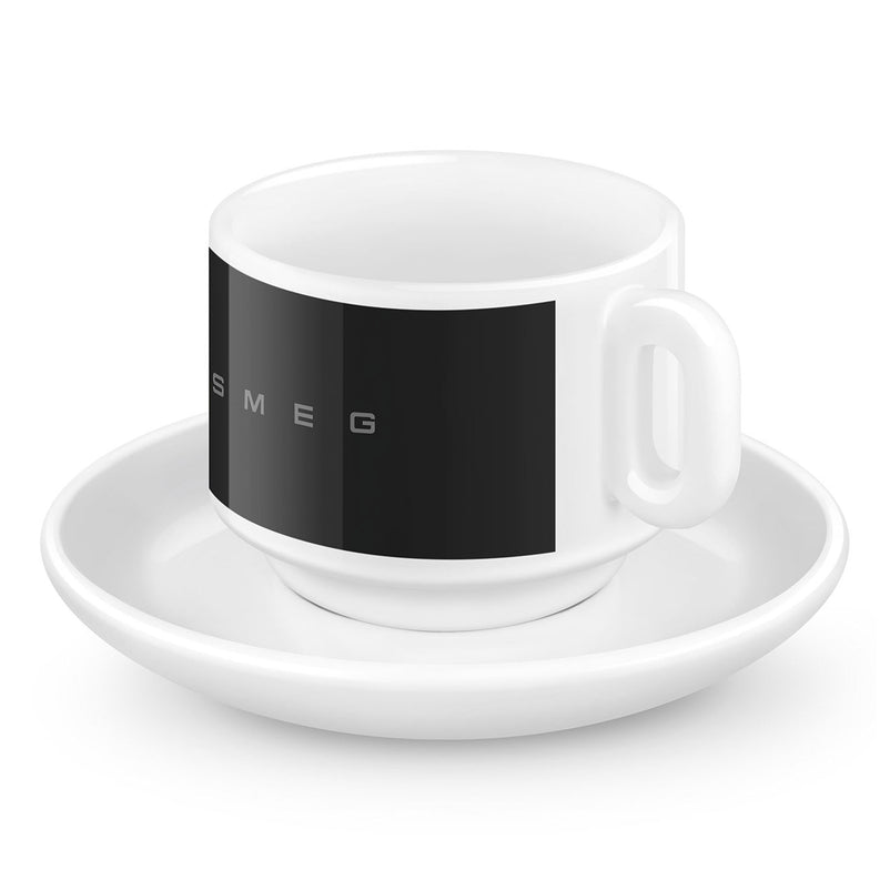 SMEG Set cești și farfurioare