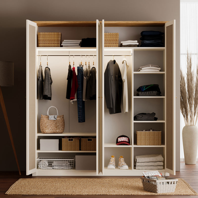 CORVEN Dulap copii, 4 uși