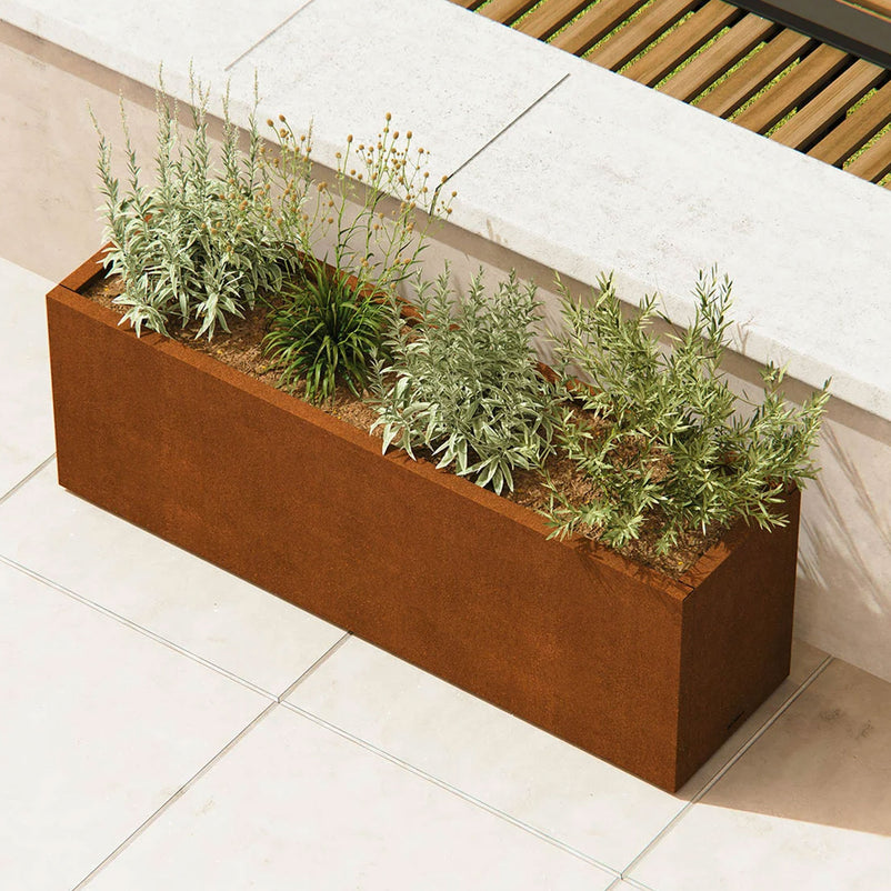 STEEL PLANTER Jardinieră