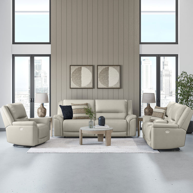 SUNNERST Fotoliu, recliner electric, piele