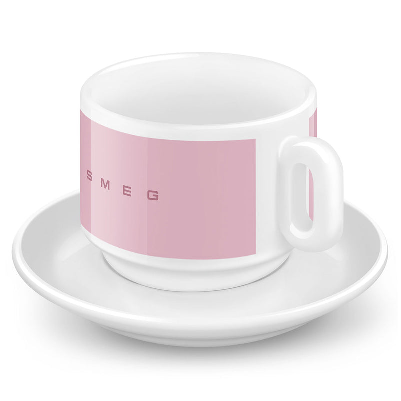SMEG Set cești și farfurioare
