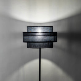 CALISTO BLACK Lampadar 1x15W E27