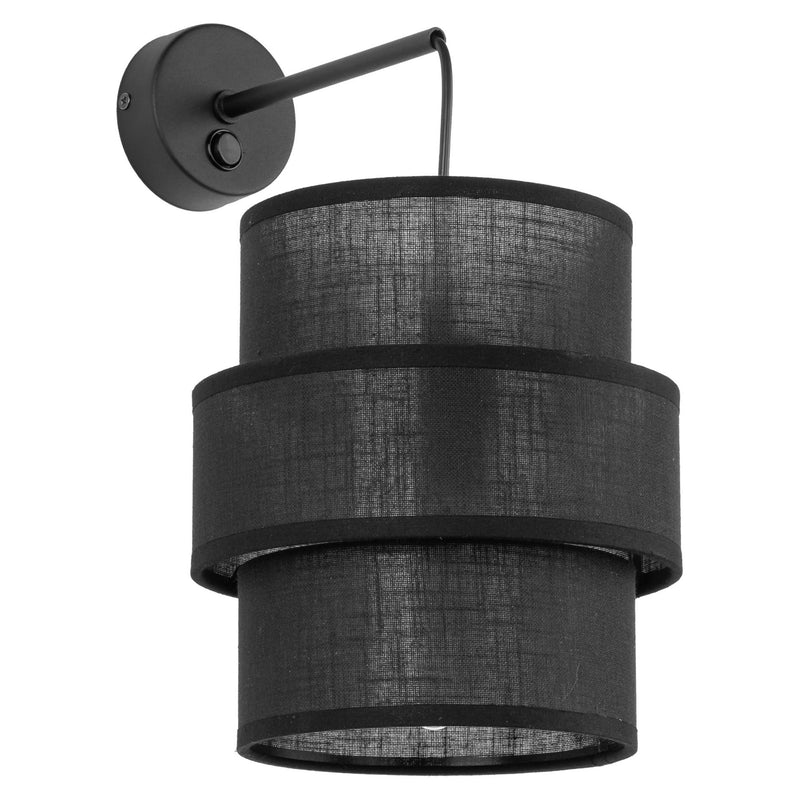CALISTO BLACK Aplică 1x15W E27