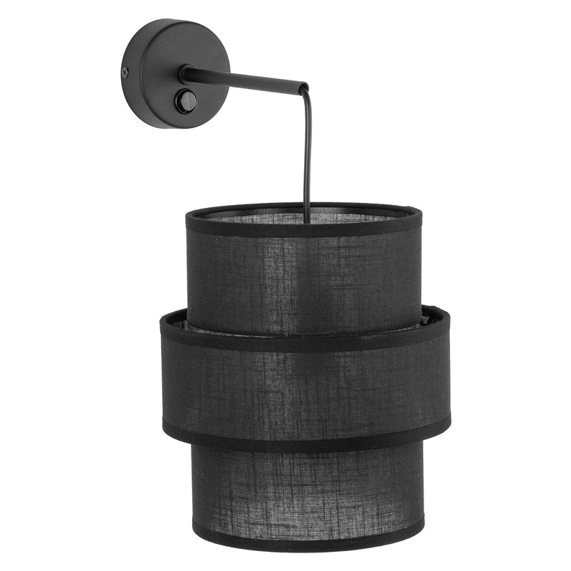 CALISTO BLACK Aplică 1x15W E27